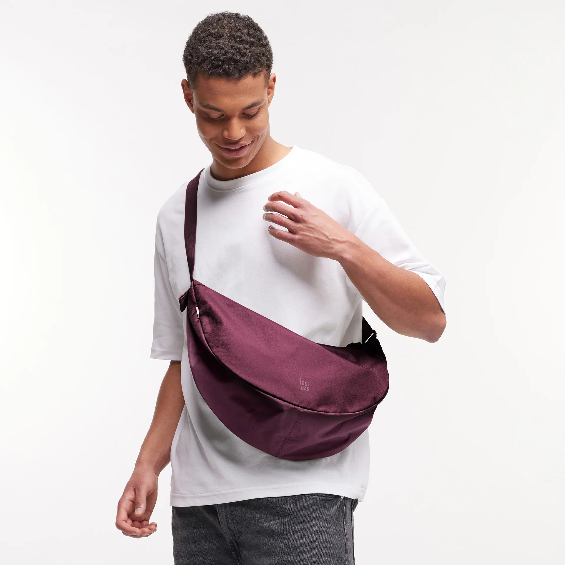 Moon Bag Large Monochrome