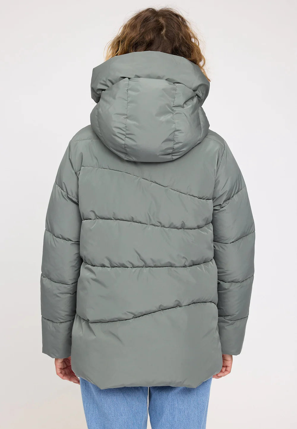 Waves Quilt Puffer Jacket