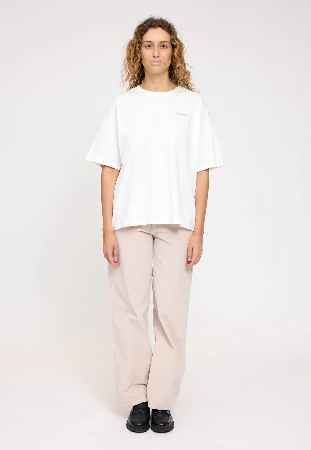 W Back Print Theme T-Shirt