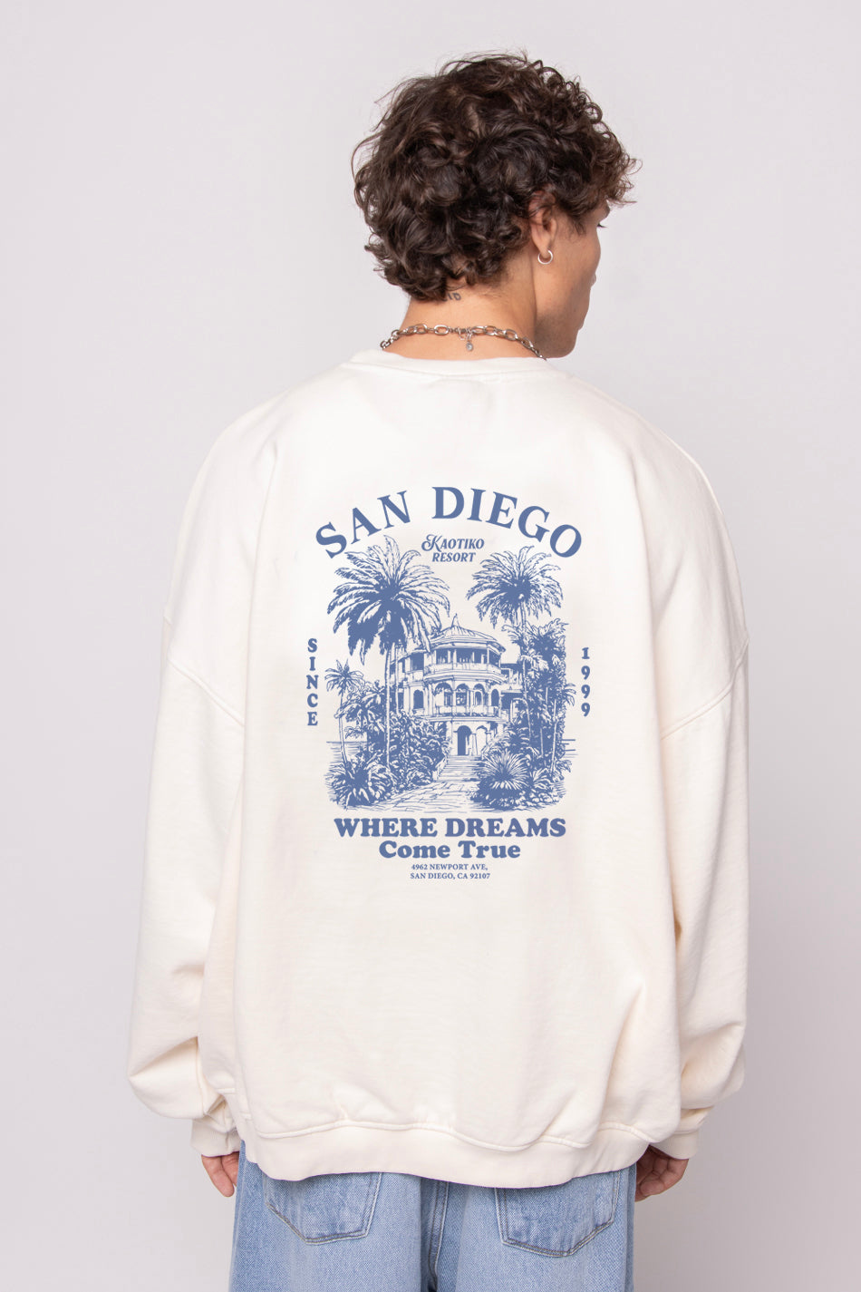 CREW WASHED KAOTIKO RESORT IVORY