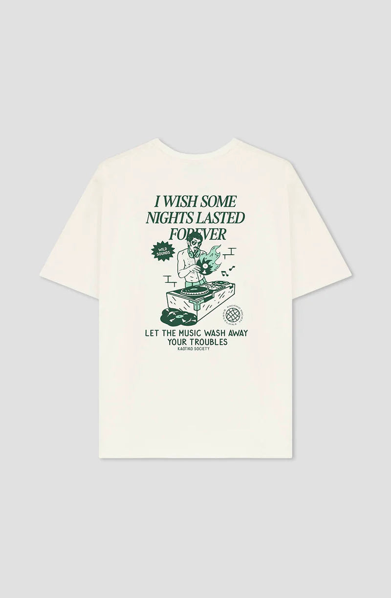 M/C DJ MUSIC ORGANIC COTTON