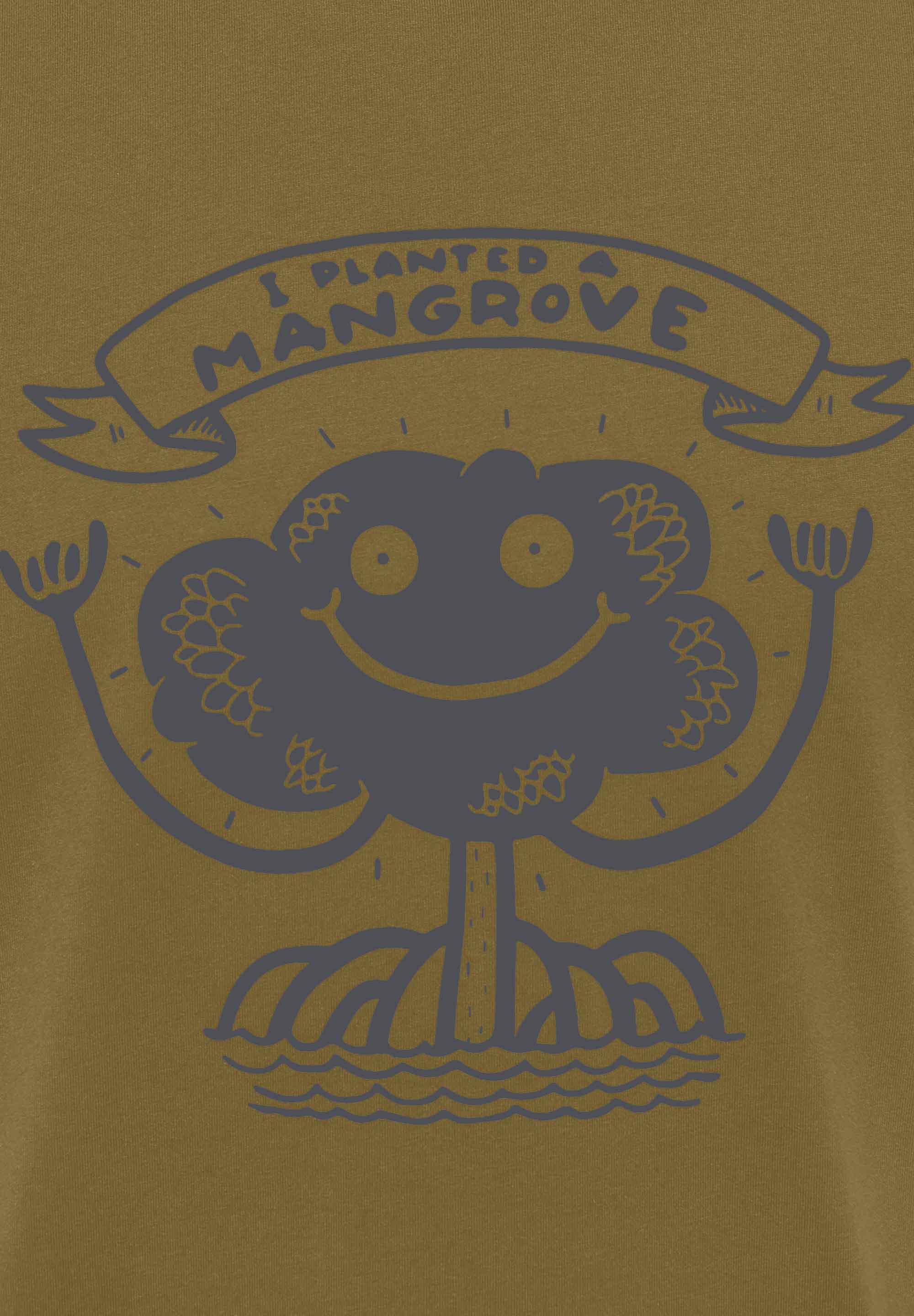 SOMWR MANGROVE TREE TEE T-Shirt OLV001