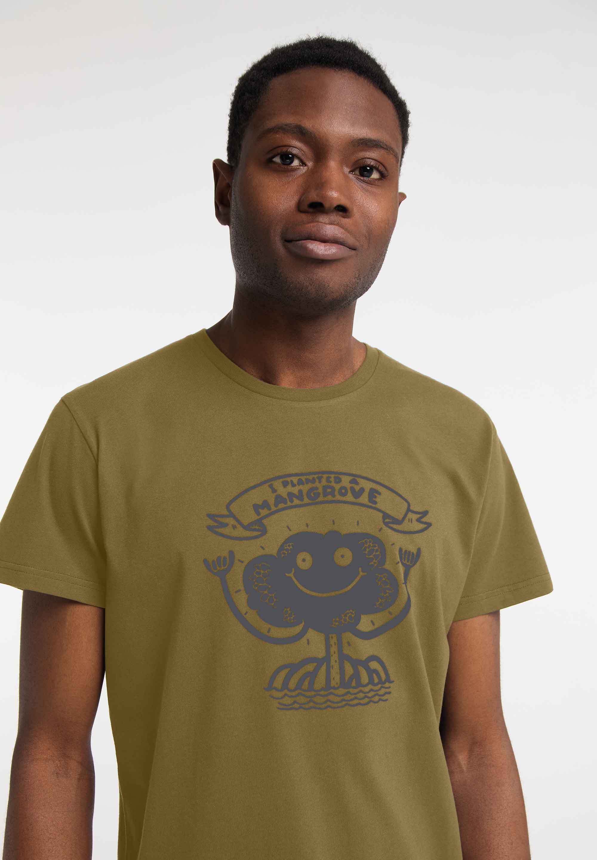 SOMWR MANGROVE TREE TEE T-Shirt OLV001