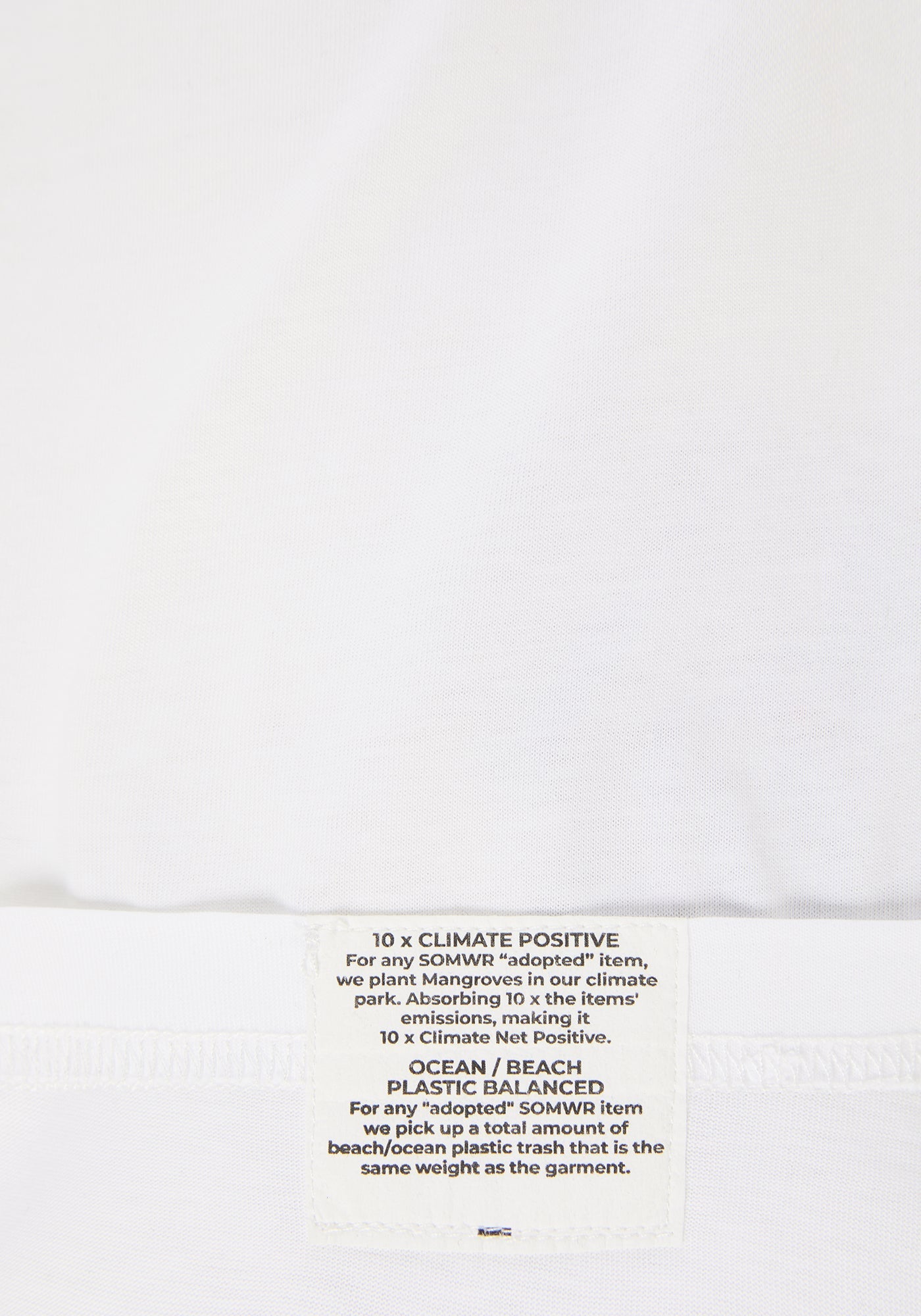 SOMWR SMILEY TEE T-Shirt WHT001