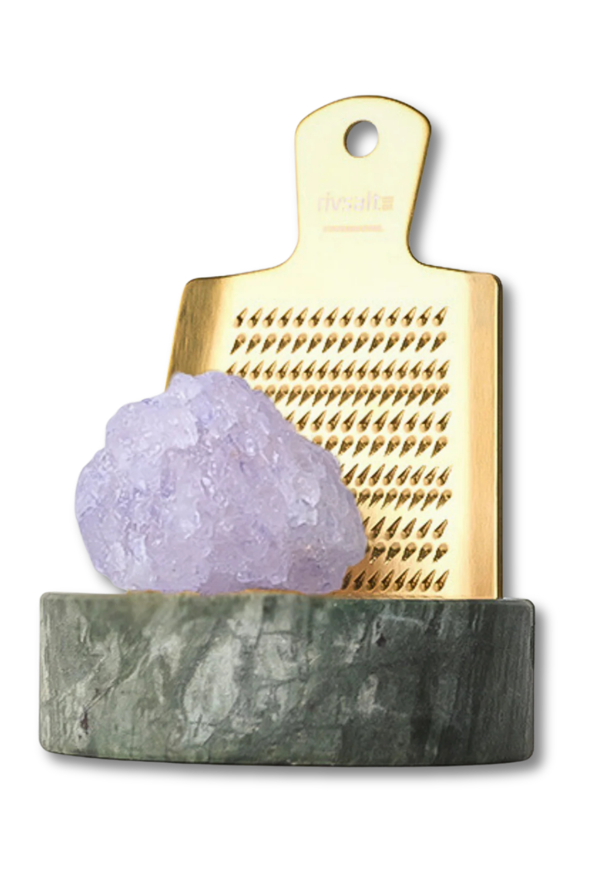 Salzreibe klein, Marmorstand inkl. Salzstein