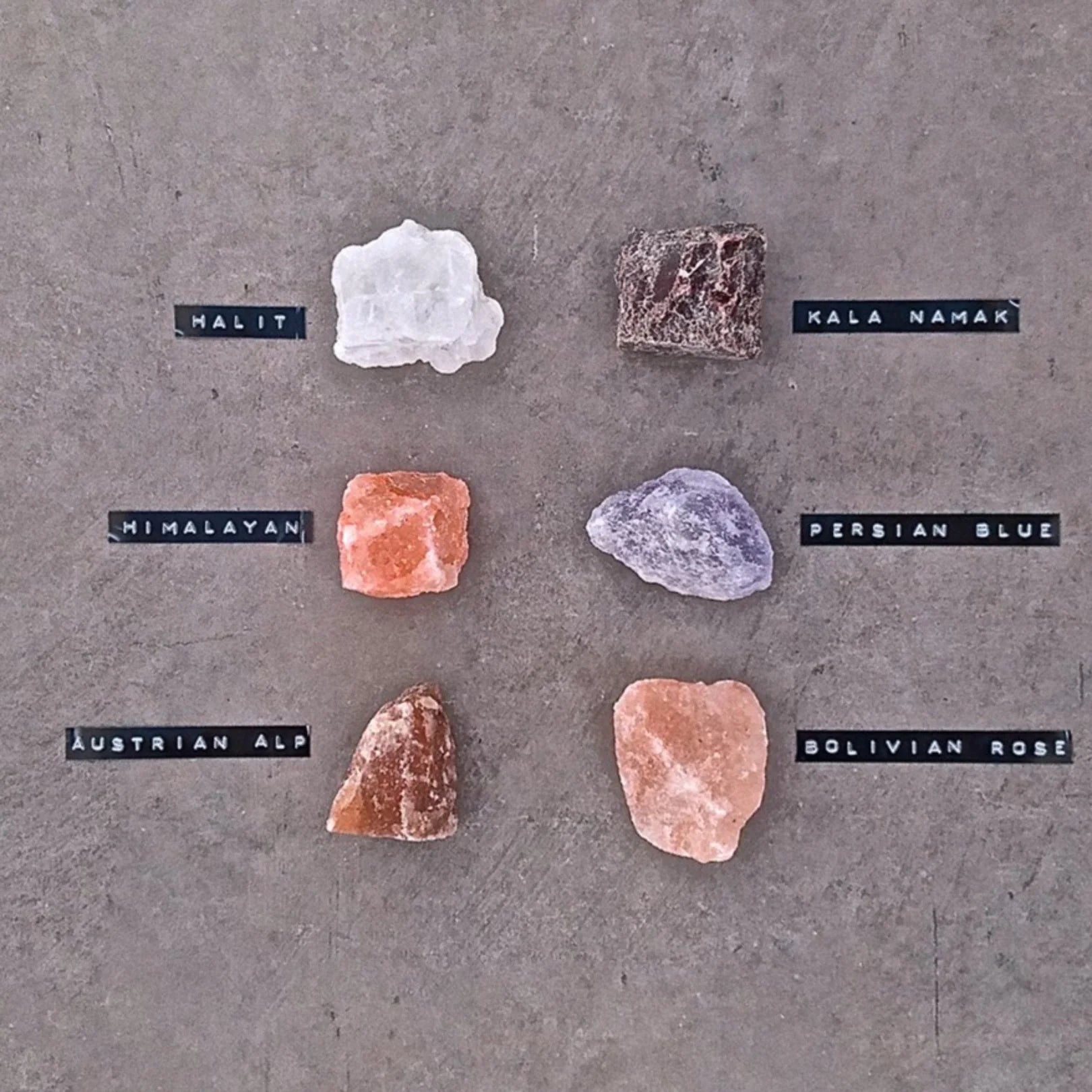 SALT SELECTION- Salzmix im Glas