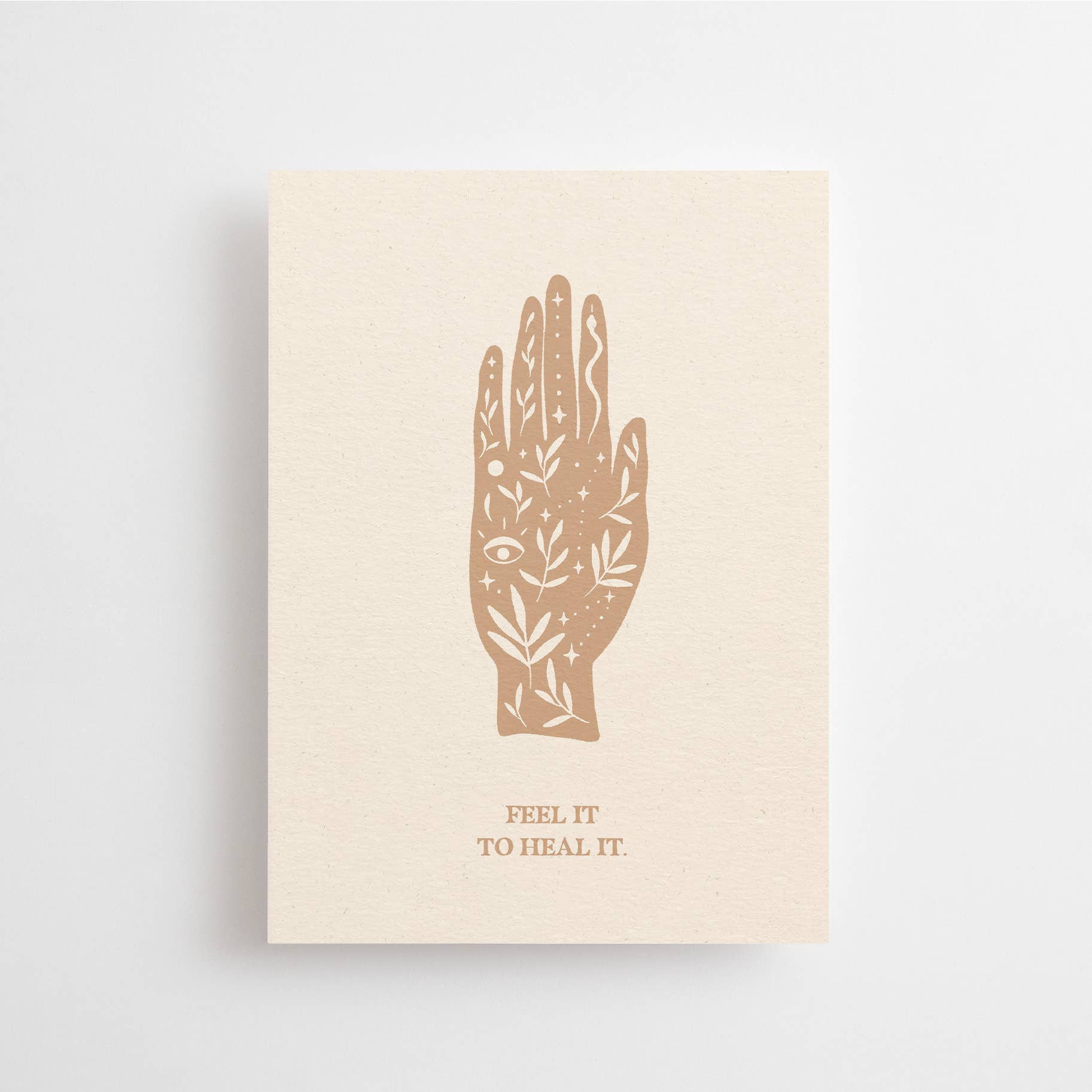 FEEL IT TO HEAL IT – Mini-Karte