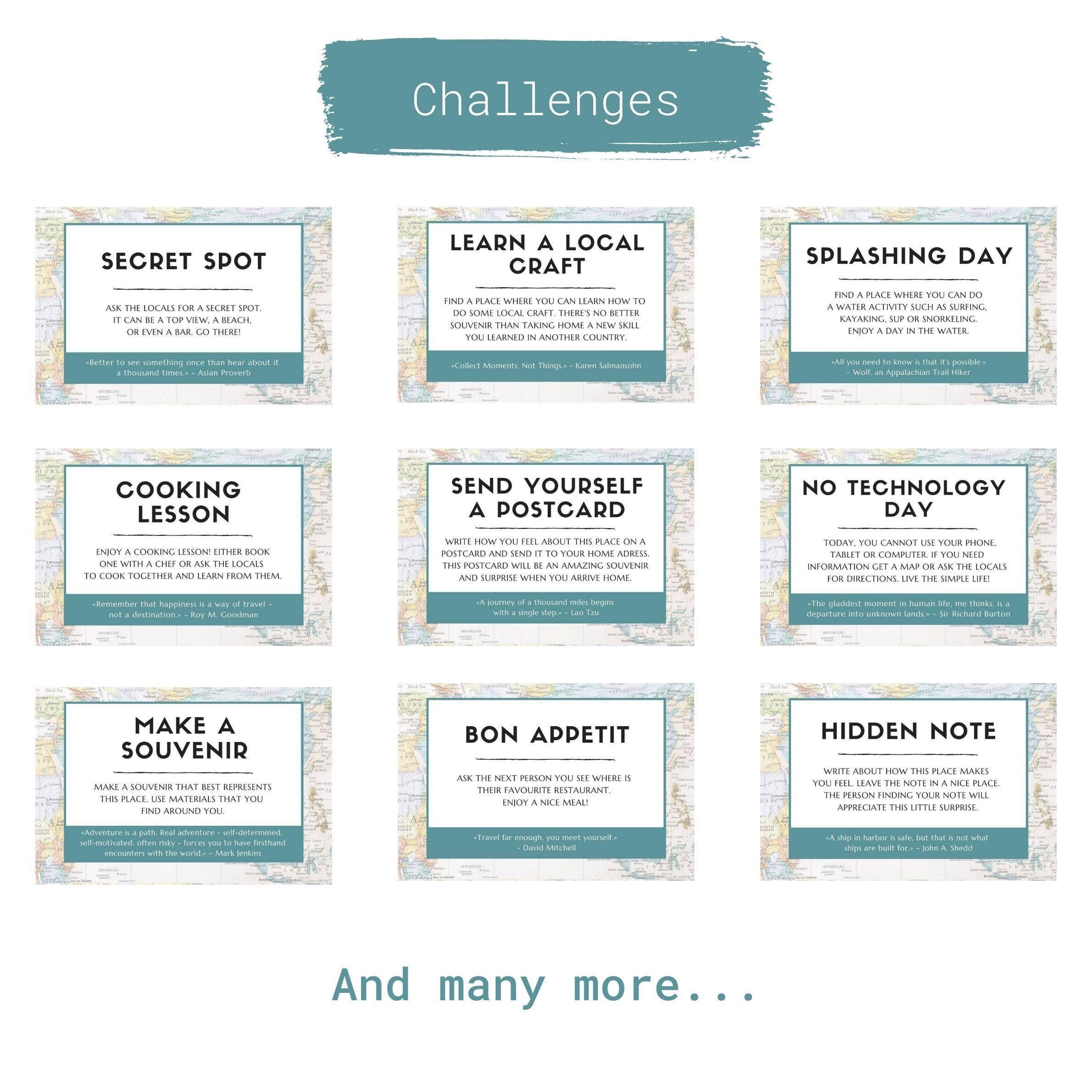 Travel Challenges – Original