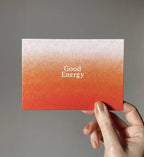 GUTE ENERGIE - POSTKARTE -