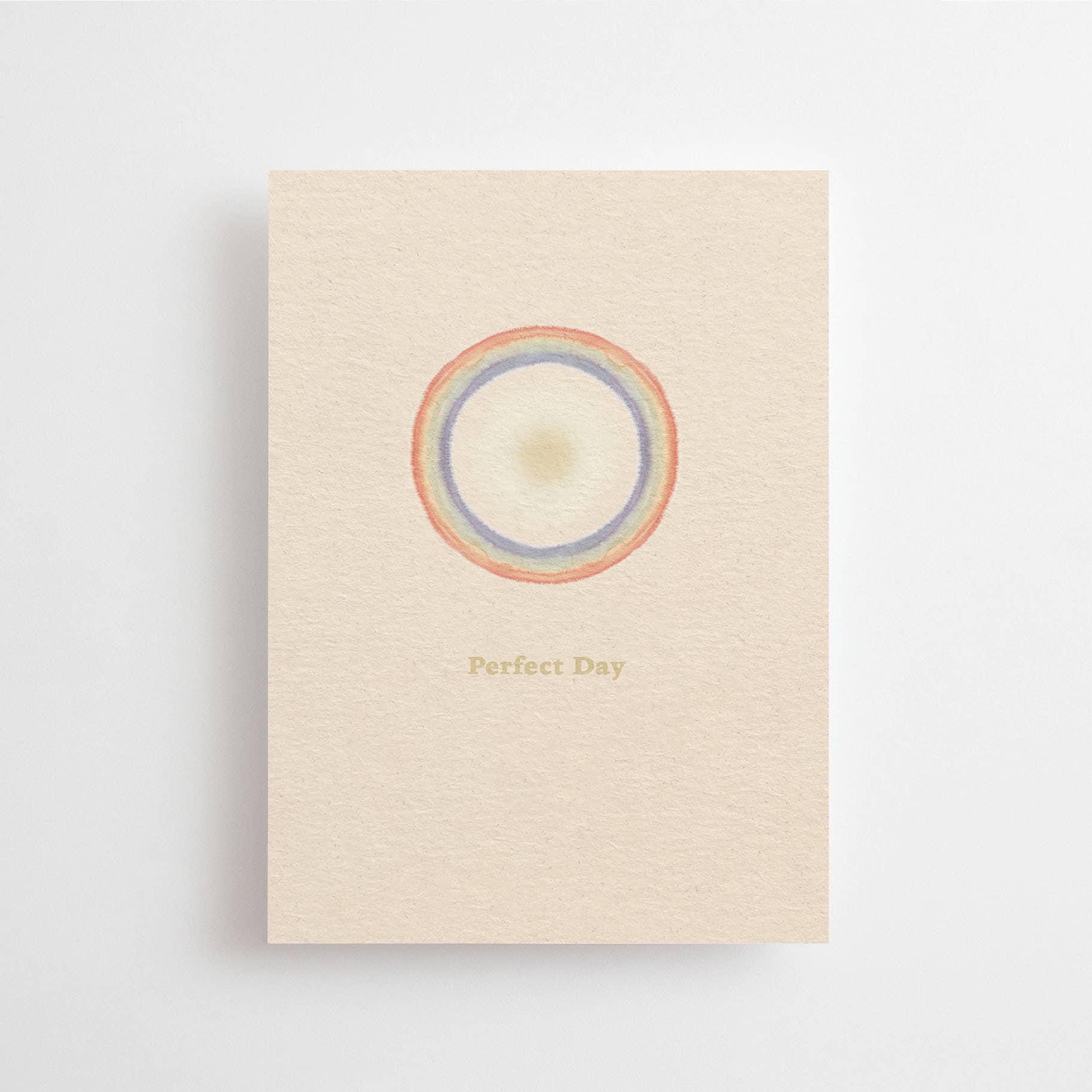 PERFECT DAY - Postkarte - Regenbogen