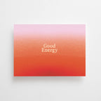 GUTE ENERGIE - POSTKARTE -