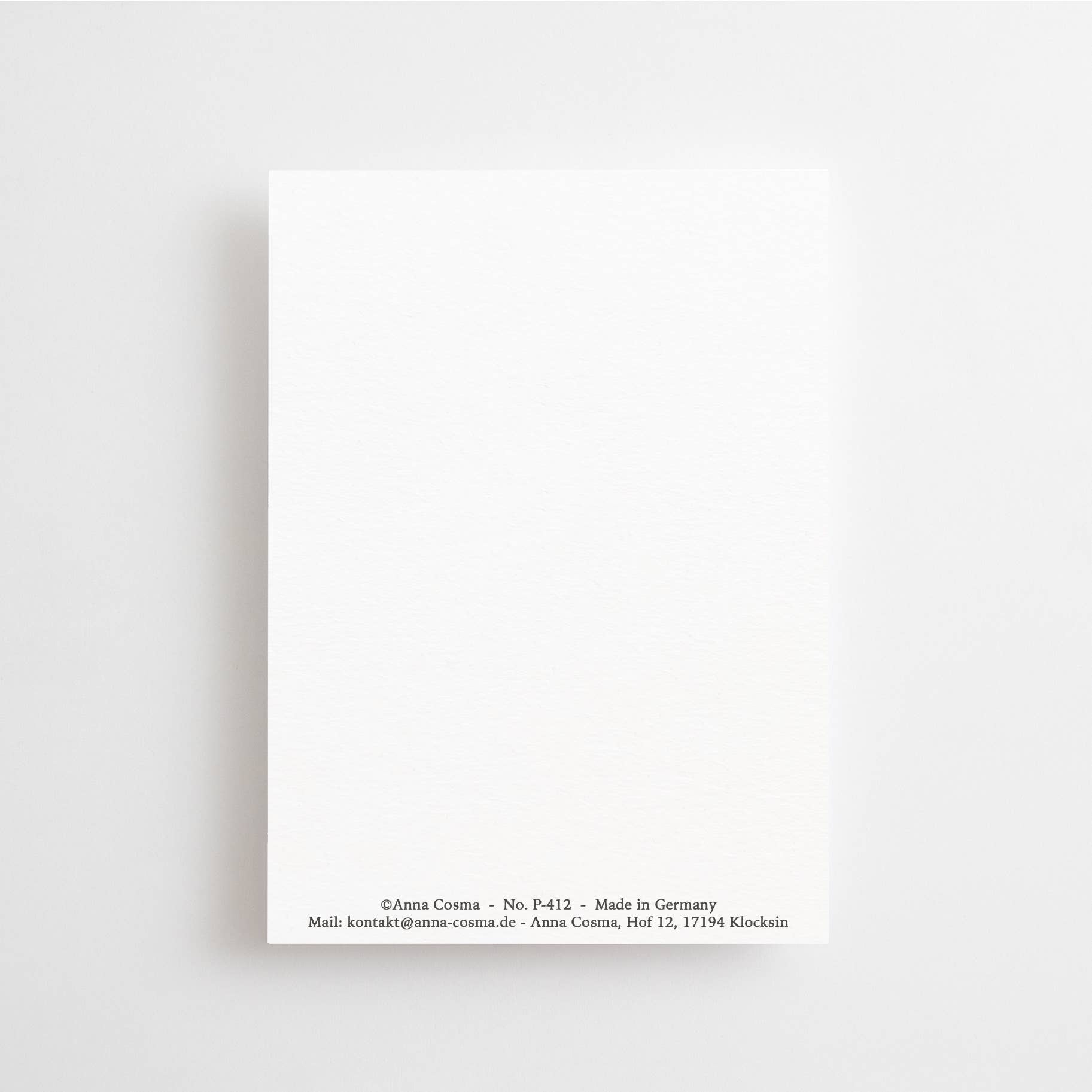 GUTE ENERGIE - POSTKARTE -