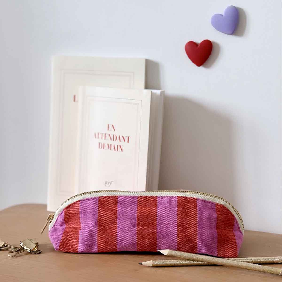 ETUI  GASTON SORCHIDEE / TOMATE
