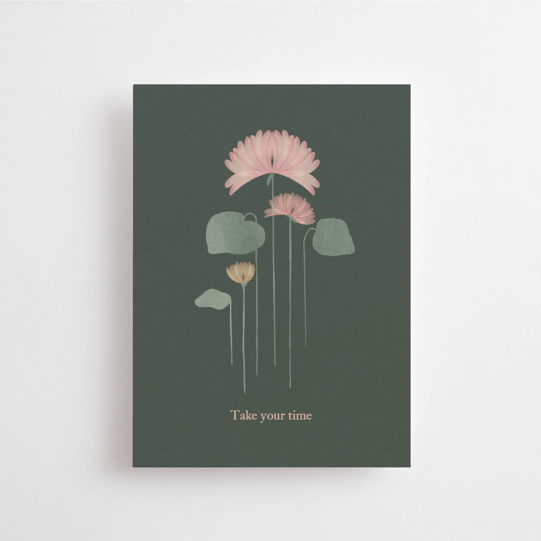 Take Your Time - Postkarte