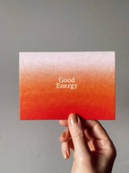 GUTE ENERGIE - POSTKARTE -
