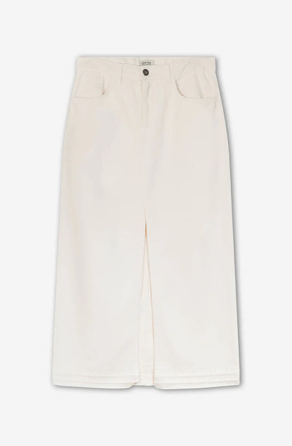 Long Denim Skirt