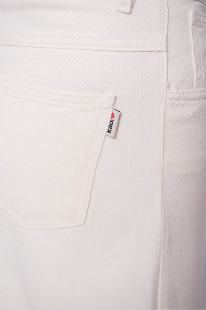 Long Denim Skirt