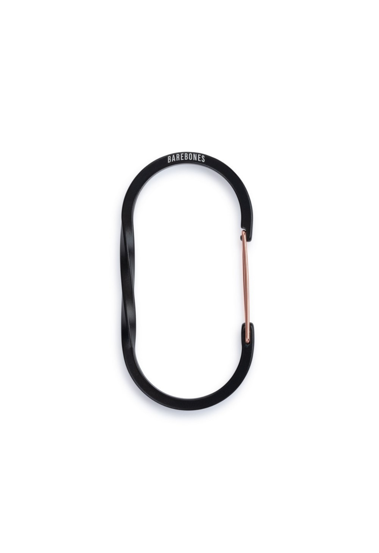 WIREGATE CARABINER LARGE BLACK