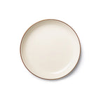 ENAMEL 2-TONE SALAD PLATE SET INDIGO BLUE