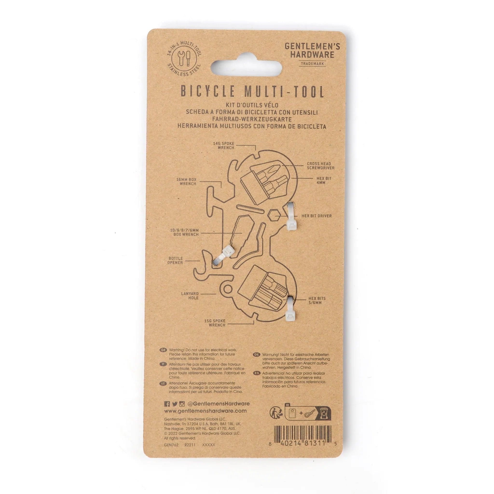 Bicycle Mini Multi-Tool