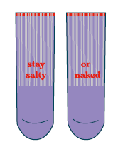 stay salty. or naked.