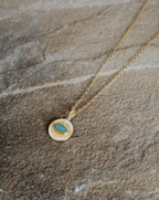 Green Eye Necklace