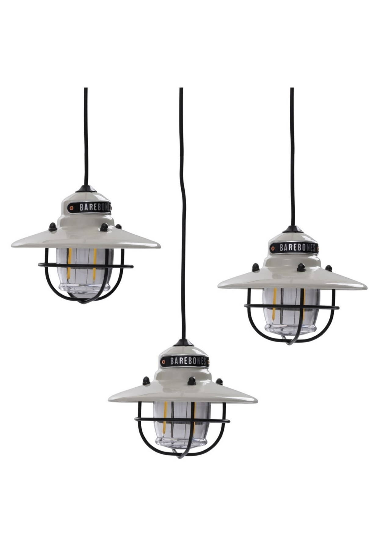 EDISON STRING LIGHTS VINTAGE WHITE - USB