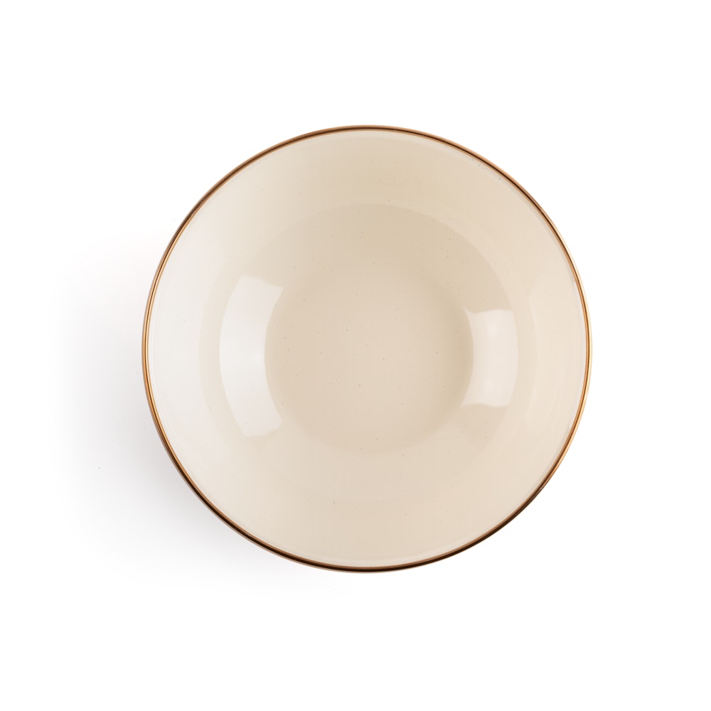 ENAMEL 2-TONE BOWL SET OLIVE