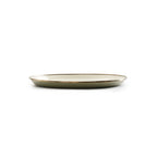 ENAMEL 2-TONE DEEP PLATE SET OLIVE