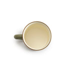 ENAMEL 2-TONE MUG SET - OLIVE