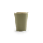 ENAMEL 2-TONE TALL CUP SET OLIVE