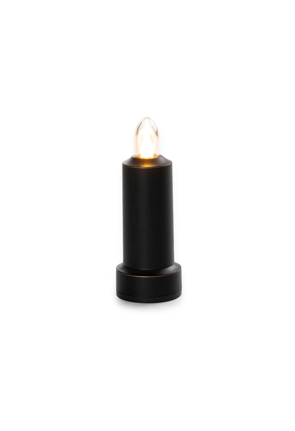 LED FLAMELESS CANDLE BLACK