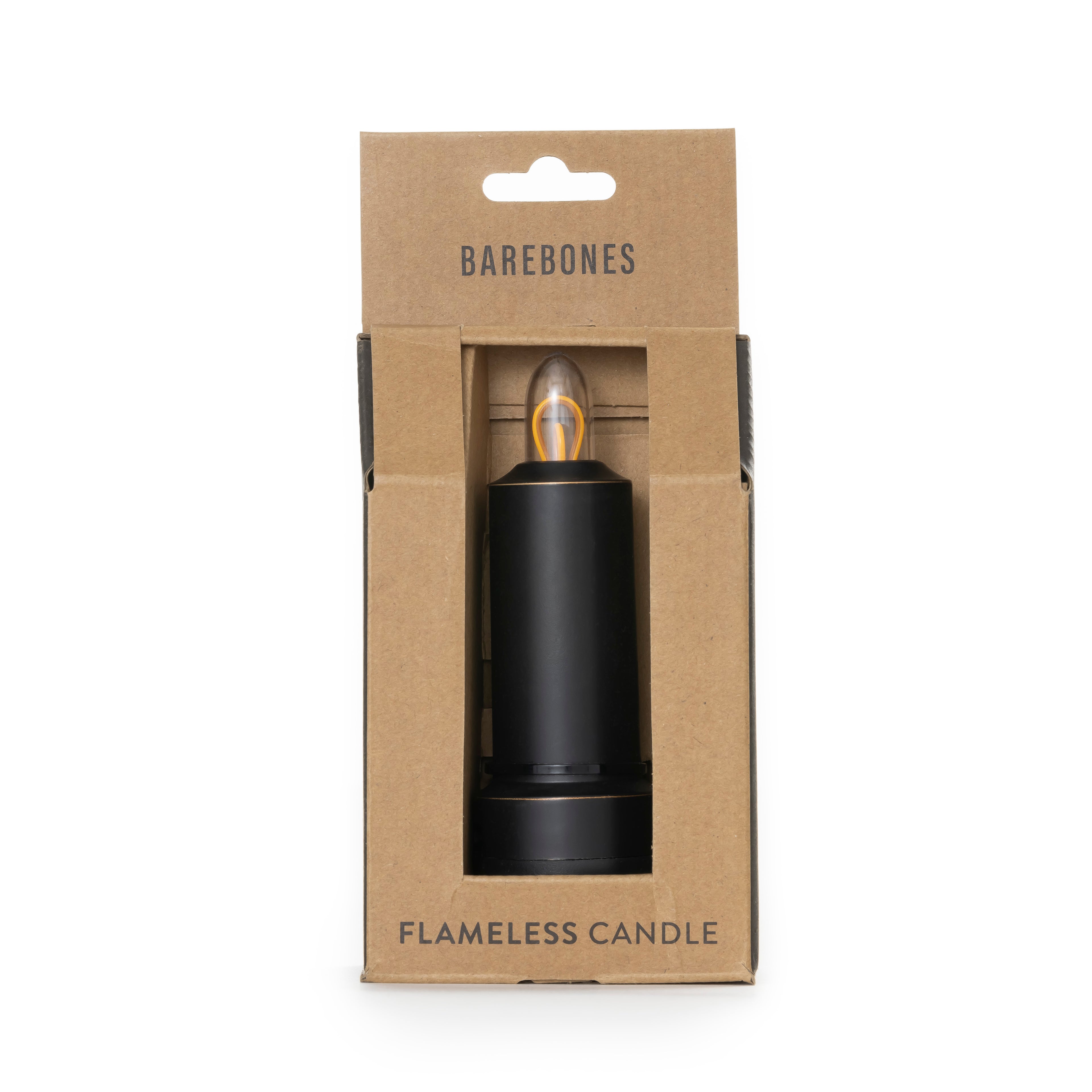LED FLAMELESS CANDLE BLACK