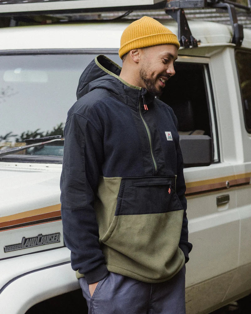 Woodland Hooded 1/2 Zip Polartec® Fleece