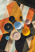 Große Emaille Schüssel