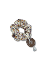 Scrunchie - Helle Blumen - Recycelt