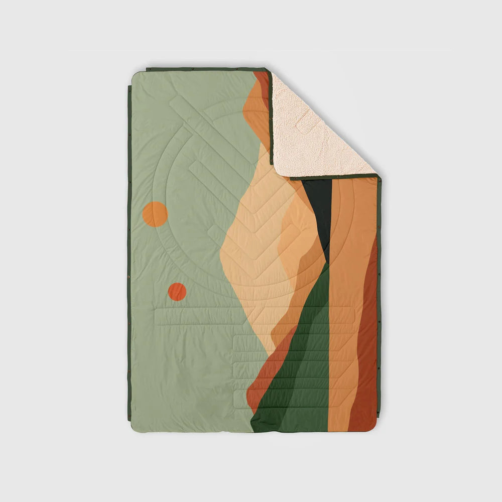 Cloudtouch Pillow Blanket Jasper / Tree Green