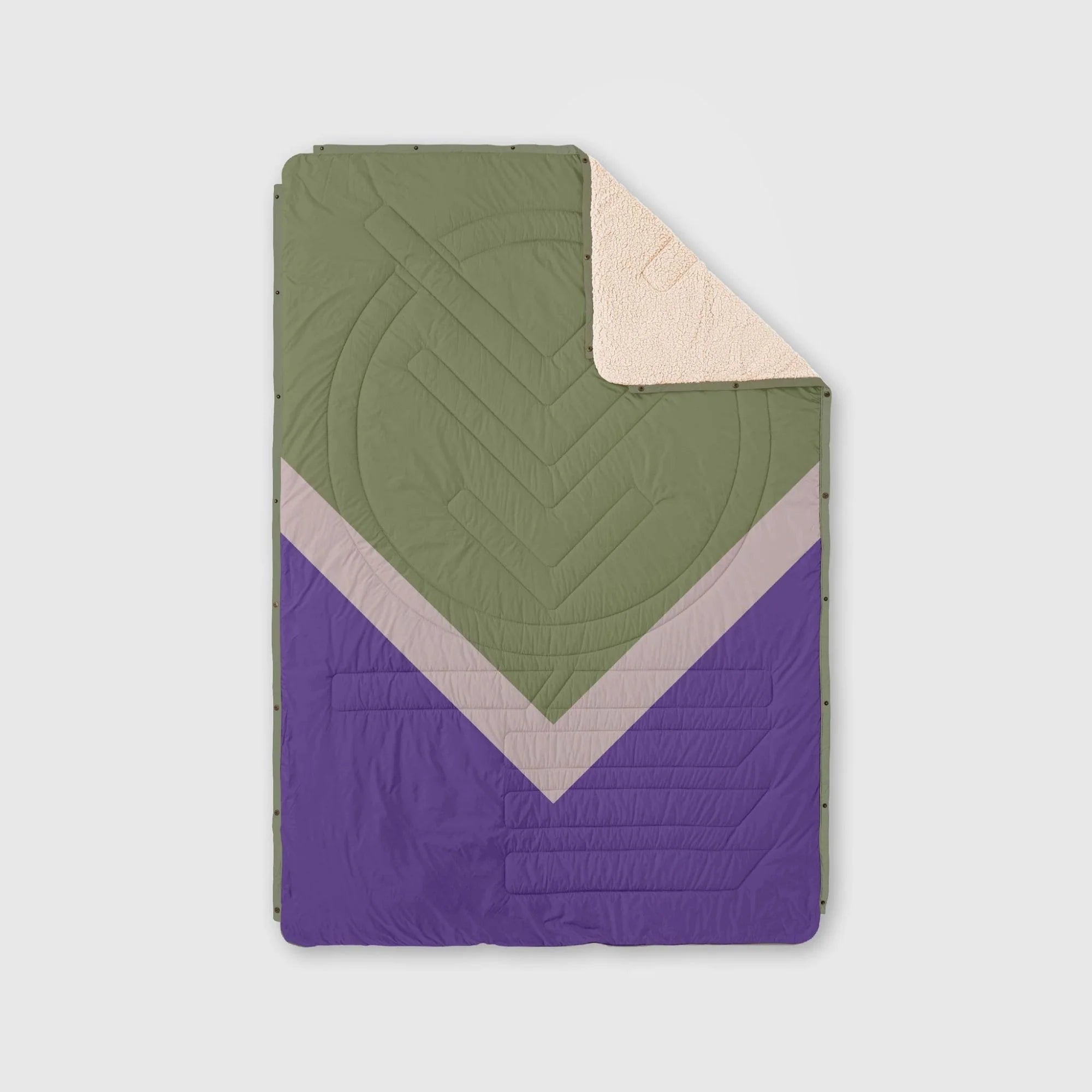 Cloudtouch Pillow Blanket Light Forest