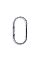 WIREGATE CARABINER LARGE GUNMETAL