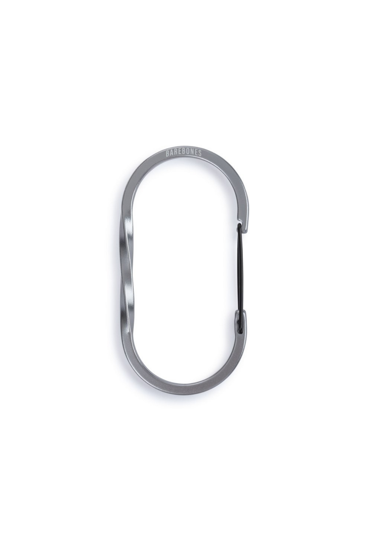 WIREGATE CARABINER LARGE GUNMETAL