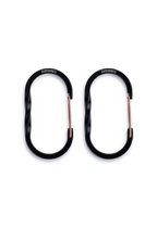 WIREGATE CARABINER MEDIUM BLACK