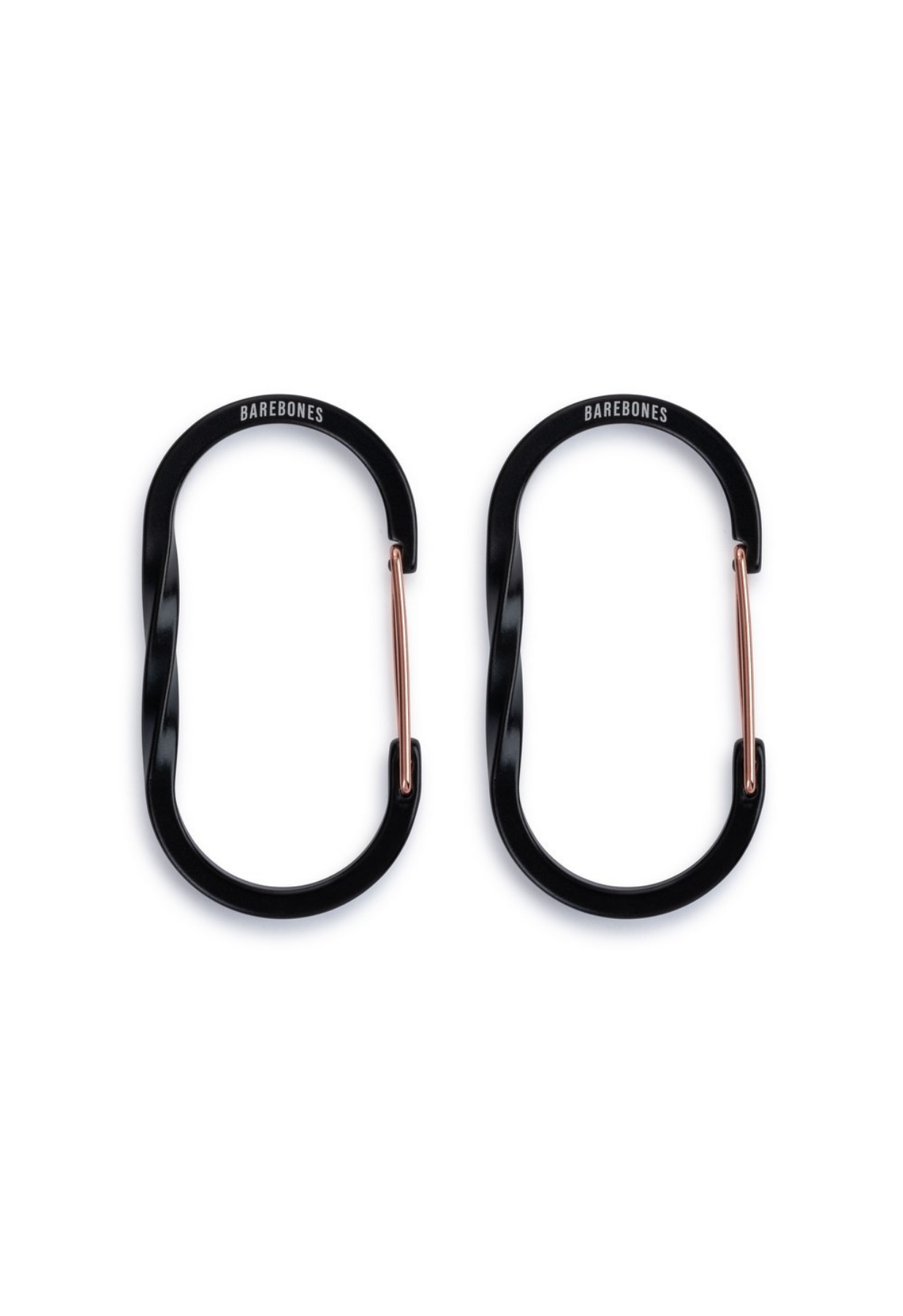 WIREGATE CARABINER MEDIUM BLACK