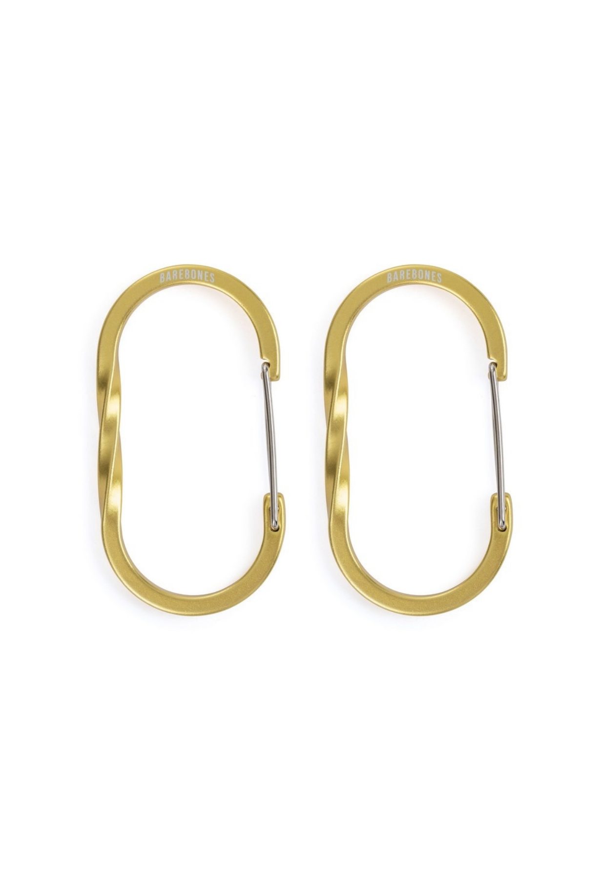 WIREGATE CARABINER MEDIUM GOLD