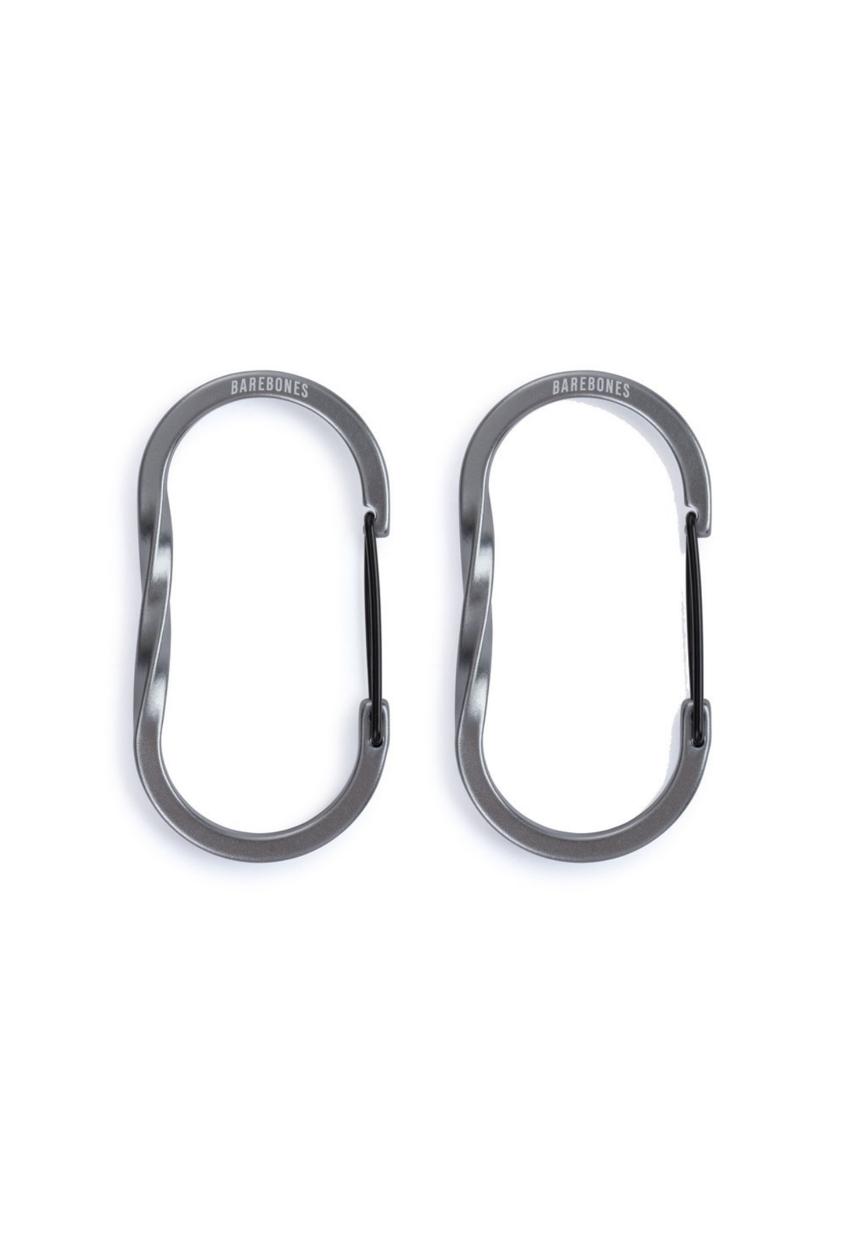 WIREGATE CARABINER MEDIUM GUNMETAL