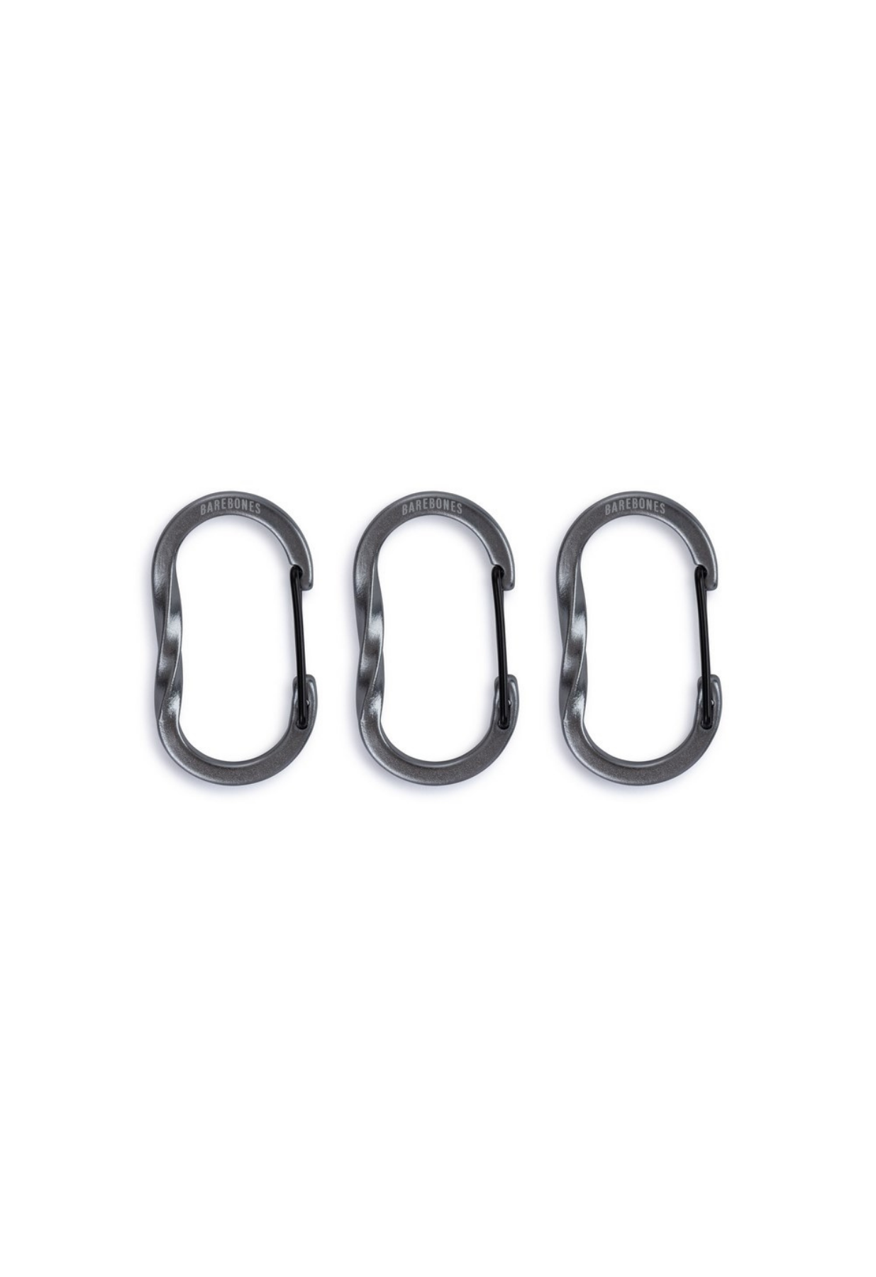WIREGATE CARABINER SMALL GUNMETAL