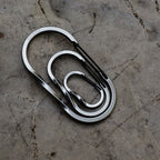 WIREGATE CARABINER LARGE GUNMETAL