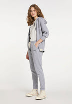 SOMWR ZIP IN Zip-Hoodie GRY002