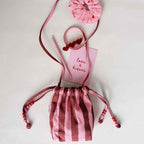 Haargummi HERZ FLAMINGO