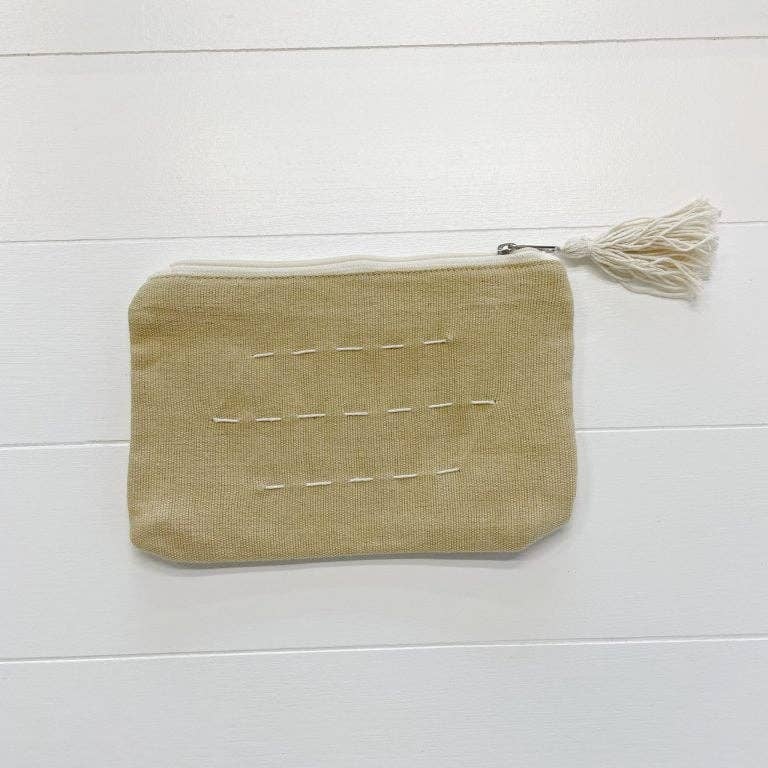 Toilettasche mit Baumwollquaste