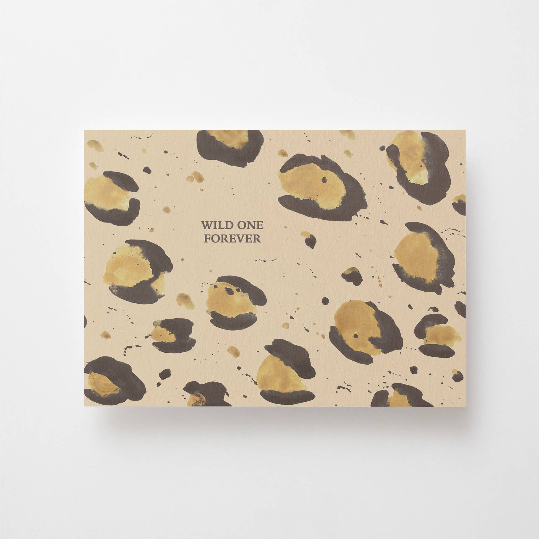 Postkarte „Wild One Forever – Leo“ in DIN A6